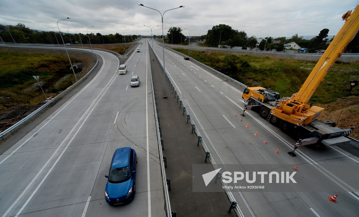 First section of Vladivostok-Nakhodka-Vostochny port motorway is opened