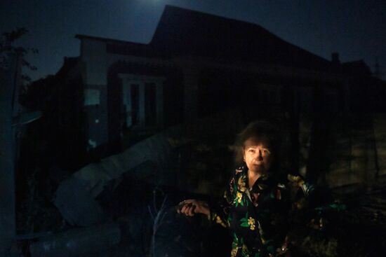 Night shelling in Makeyevka