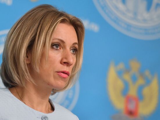 Press briefing by Foreign Ministry Spokesperson Maria Zakharova