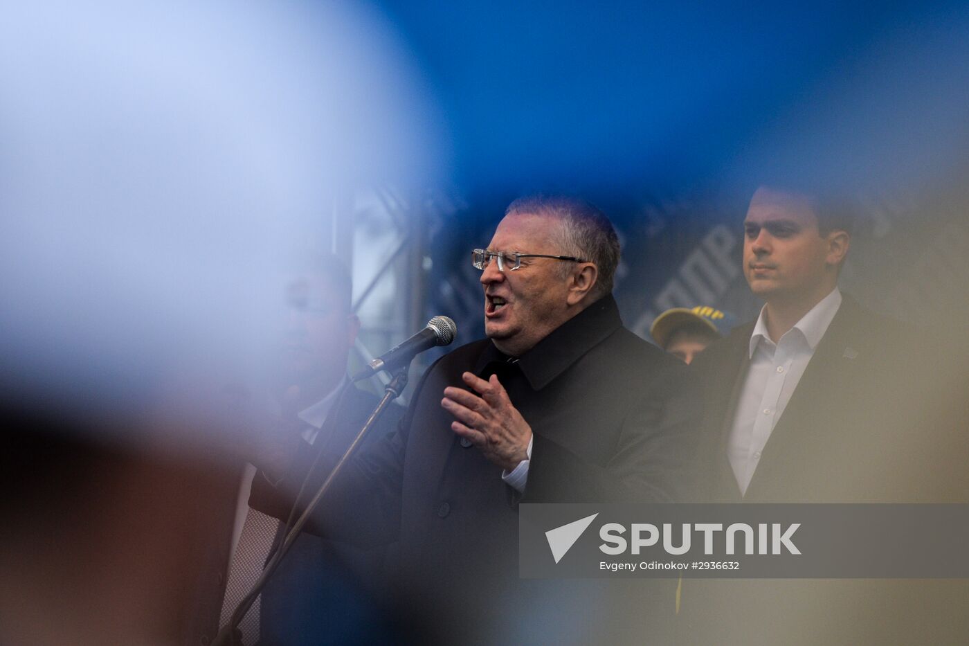 LDPR rally in support of candidate deputies to Russian State Duma of 7th convocation