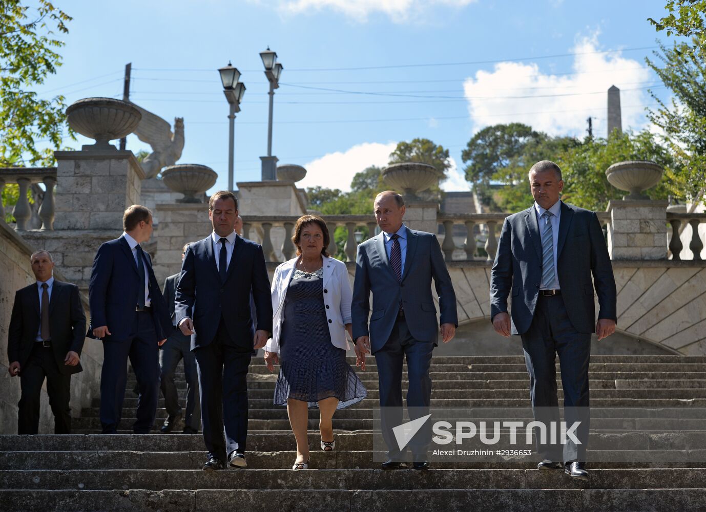 Russian President Vladimir Putin's and Russian Prime Minister Dmitry Medvedev's working visit to Southern Federal District