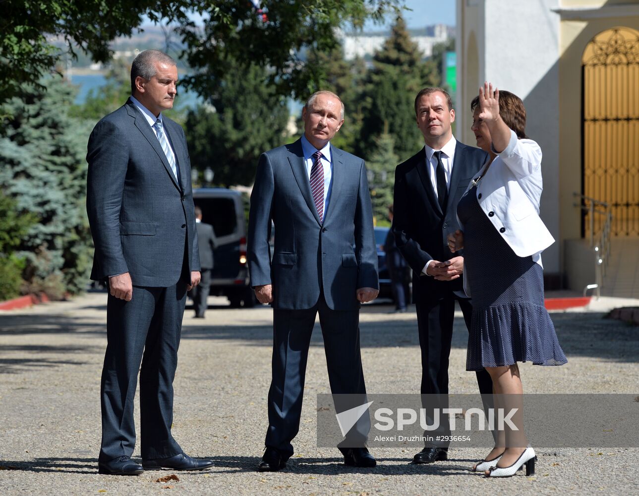 Russian President Vladimir Putin, Prime Minister Medvedev conduct working visit to Southern Federal District