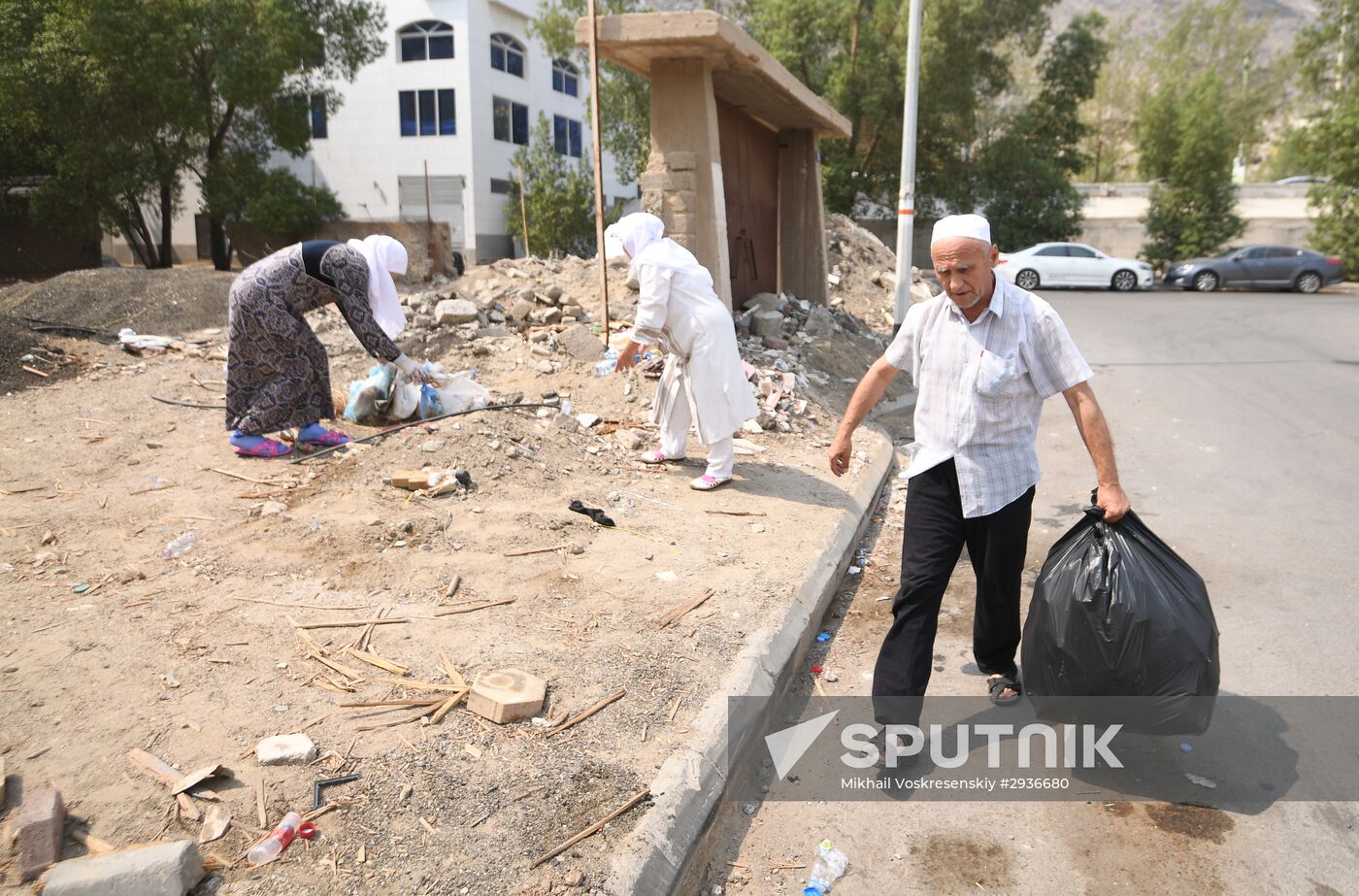 Pilgrims in Saudi Arabia