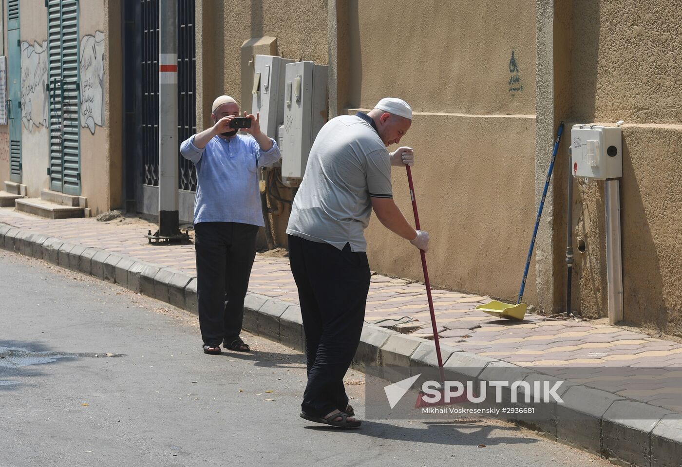 Pilgrims in Saudi Arabia