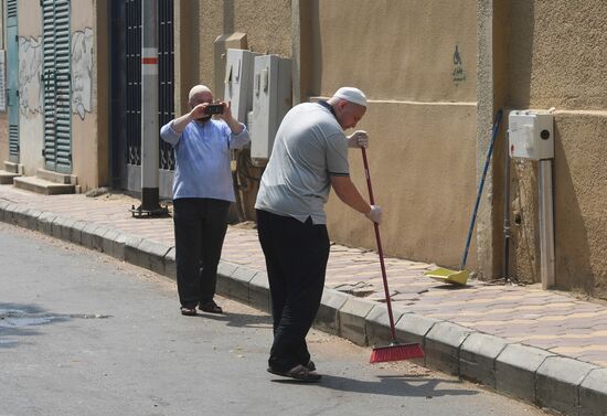 Pilgrims in Saudi Arabia