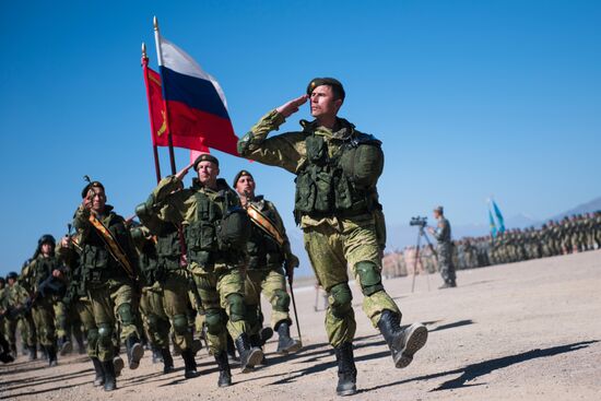 Opening of SCO exercise Peace Mission-2016