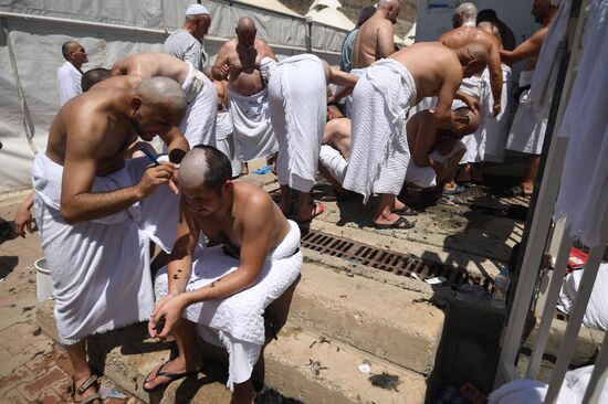 Pilgrims in Saudi Arabia