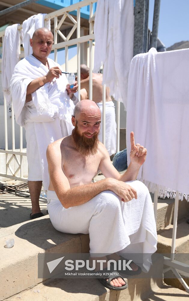 Pilgrims in Saudi Arabia