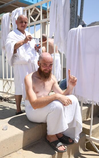 Pilgrims in Saudi Arabia