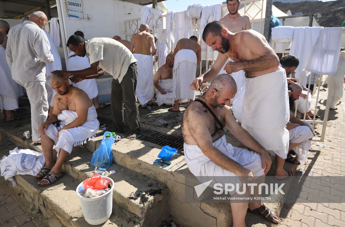 Pilgrims in Saudi Arabia