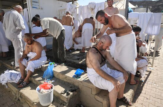 Pilgrims in Saudi Arabia