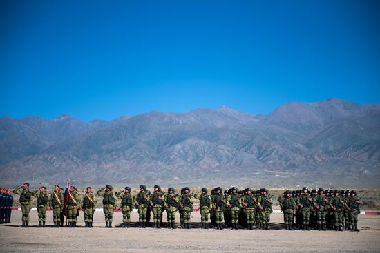 Opening of SCO exercise Peace Mission-2016