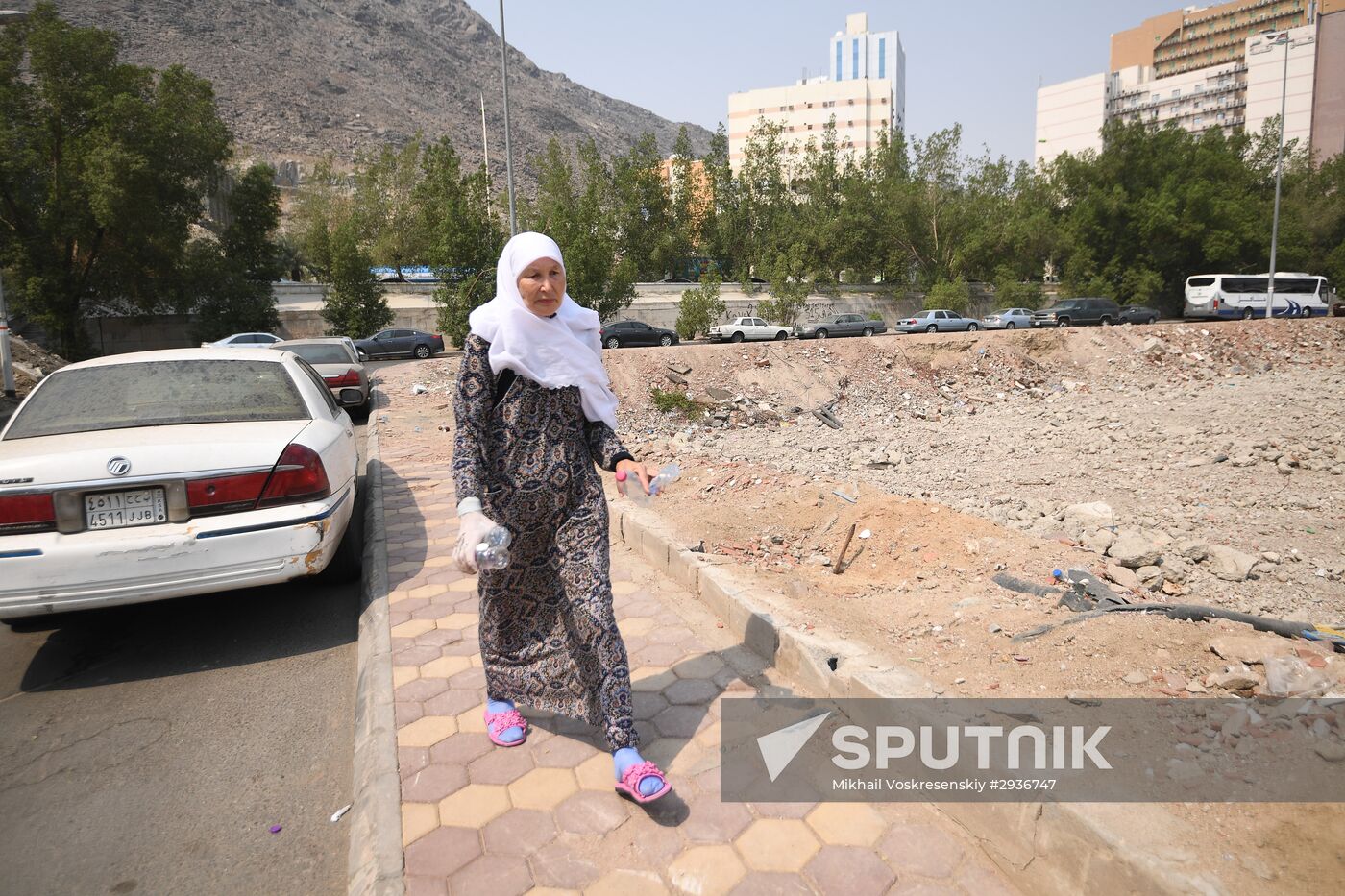 Pilgrims in Saudi Arabia
