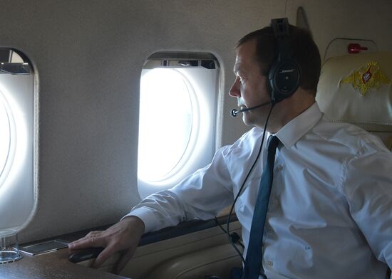 Russian President Vladimir Putin, Prime Minister Dmitry Medvedev conduct working visit to Southern Federal District