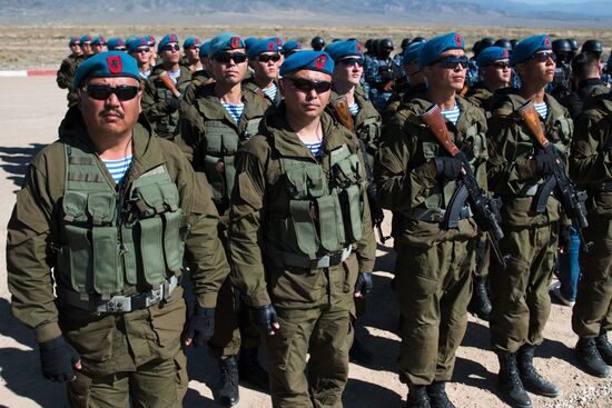 Opening of SCO exercise Peace Mission-2016