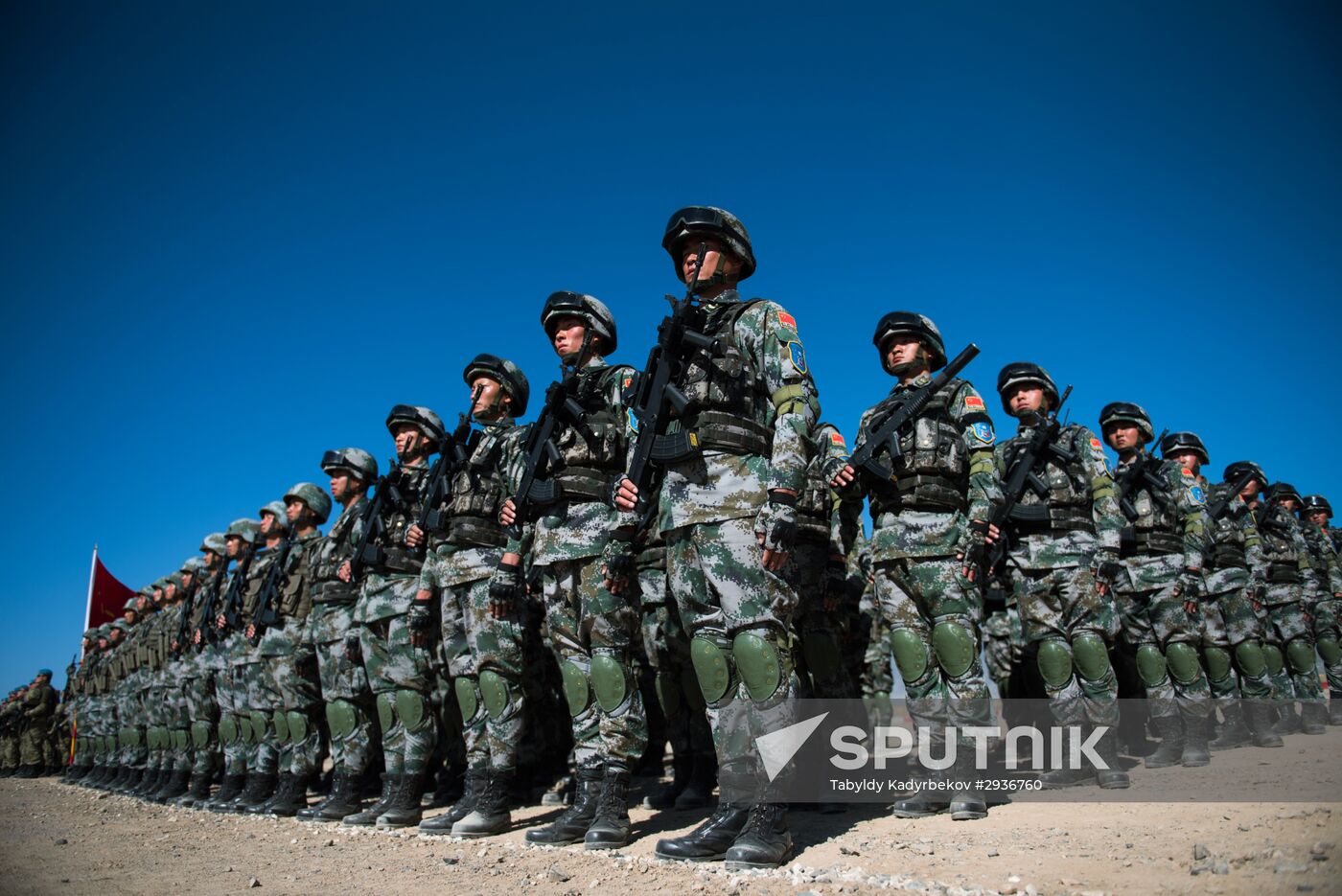 Opening of SCO exercise Peace Mission-2016