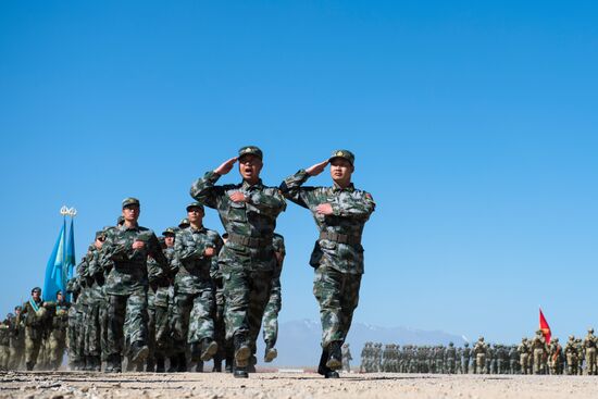 Opening of SCO exercise Peace Mission-2016