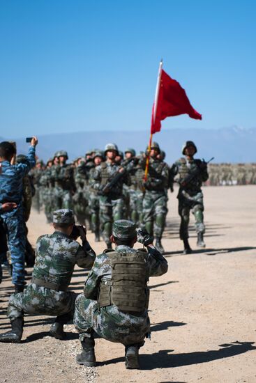 Opening of SCO exercise Peace Mission-2016