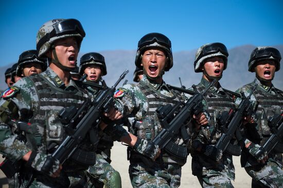 Opening of SCO exercise Peace Mission-2016