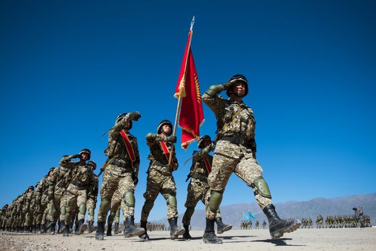 Opening of SCO exercise Peace Mission-2016