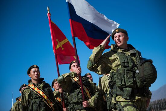 Opening of SCO exercise Peace Mission-2016