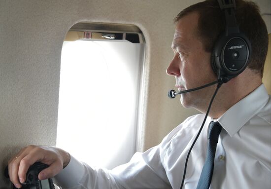 Russian President Vladimir Putin's and Russian Prime Minister Dmitry Medvedev's working visit to South federal district