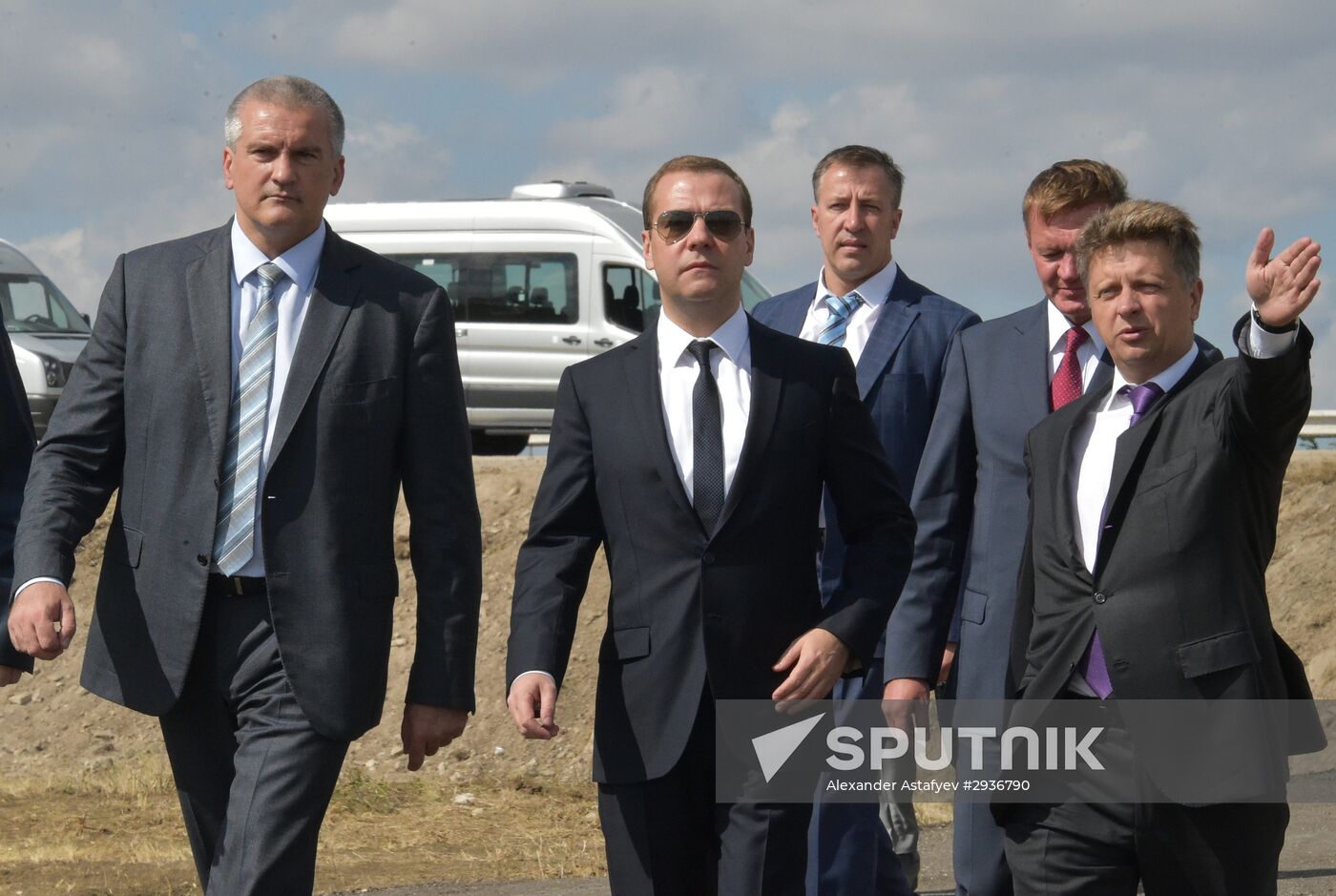 Russian President Vladimir Putin's and Russian Prime Minister Dmitry Medvedev's working visit to South federal district