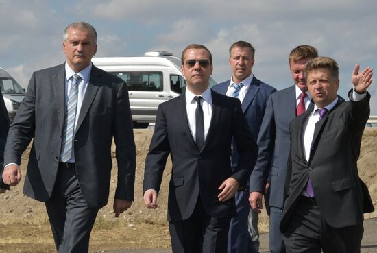 Russian President Vladimir Putin's and Russian Prime Minister Dmitry Medvedev's working visit to South federal district
