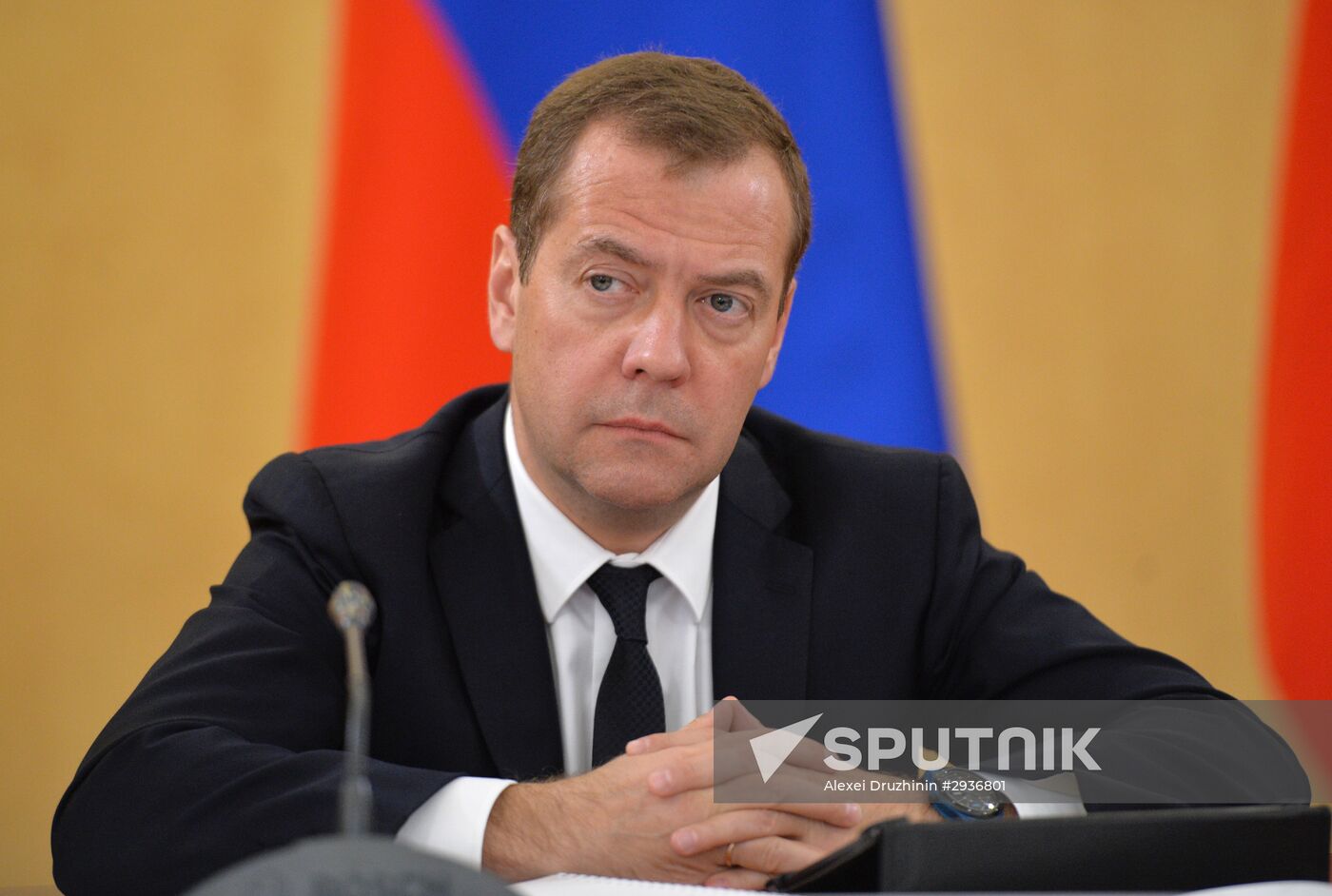 Russian President Vladimir Putin's and Russian Prime Minister Dmitry Medvedev's working visit to South administrative district