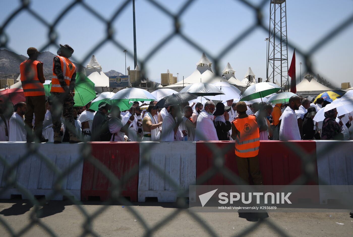 Pilgrims in Saudi Arabia