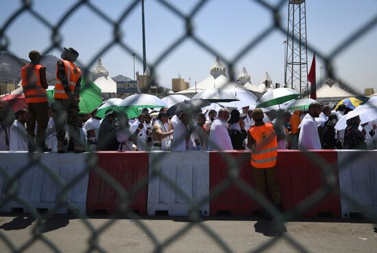 Pilgrims in Saudi Arabia