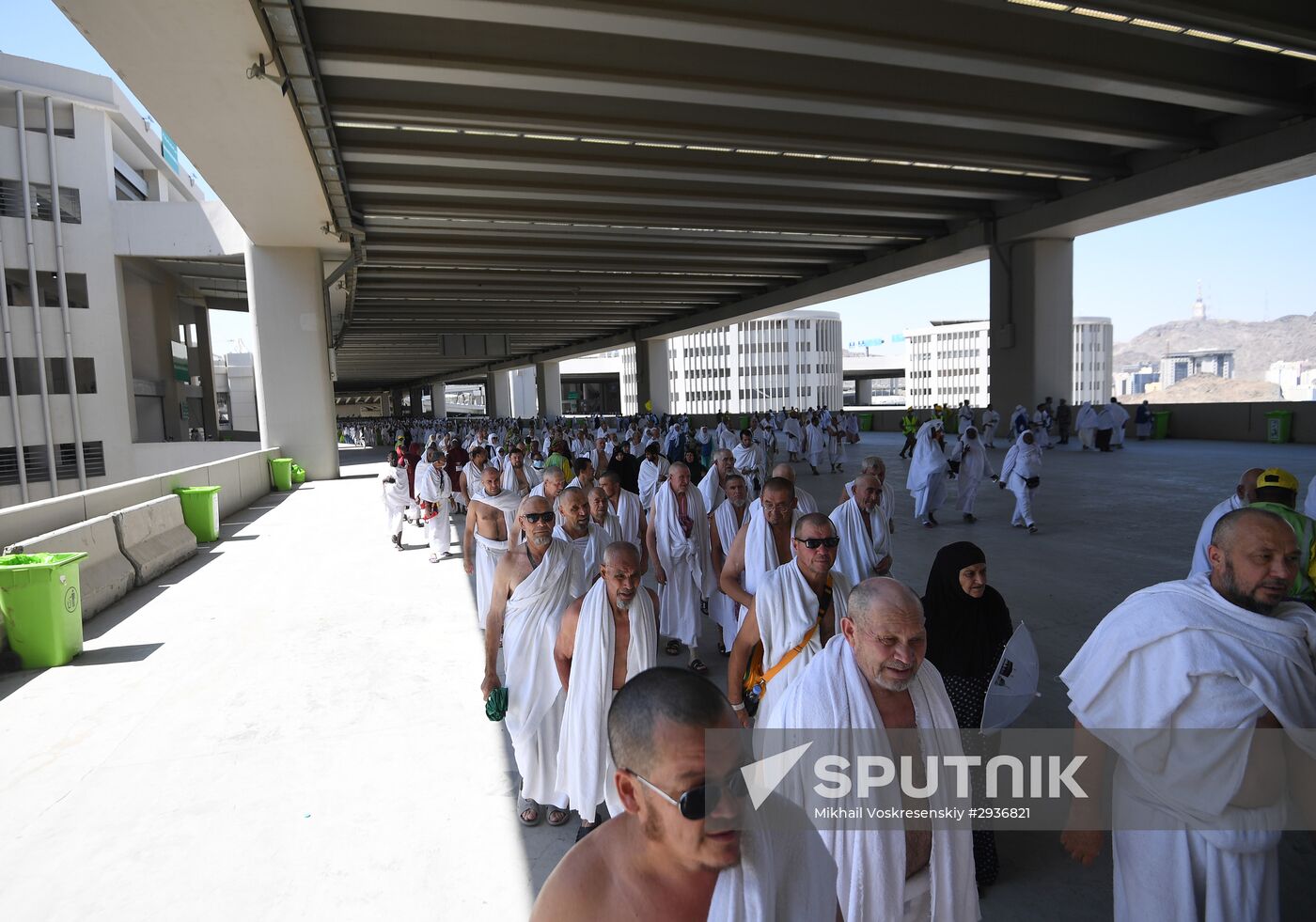 Pilgrims in Saudi Arabia