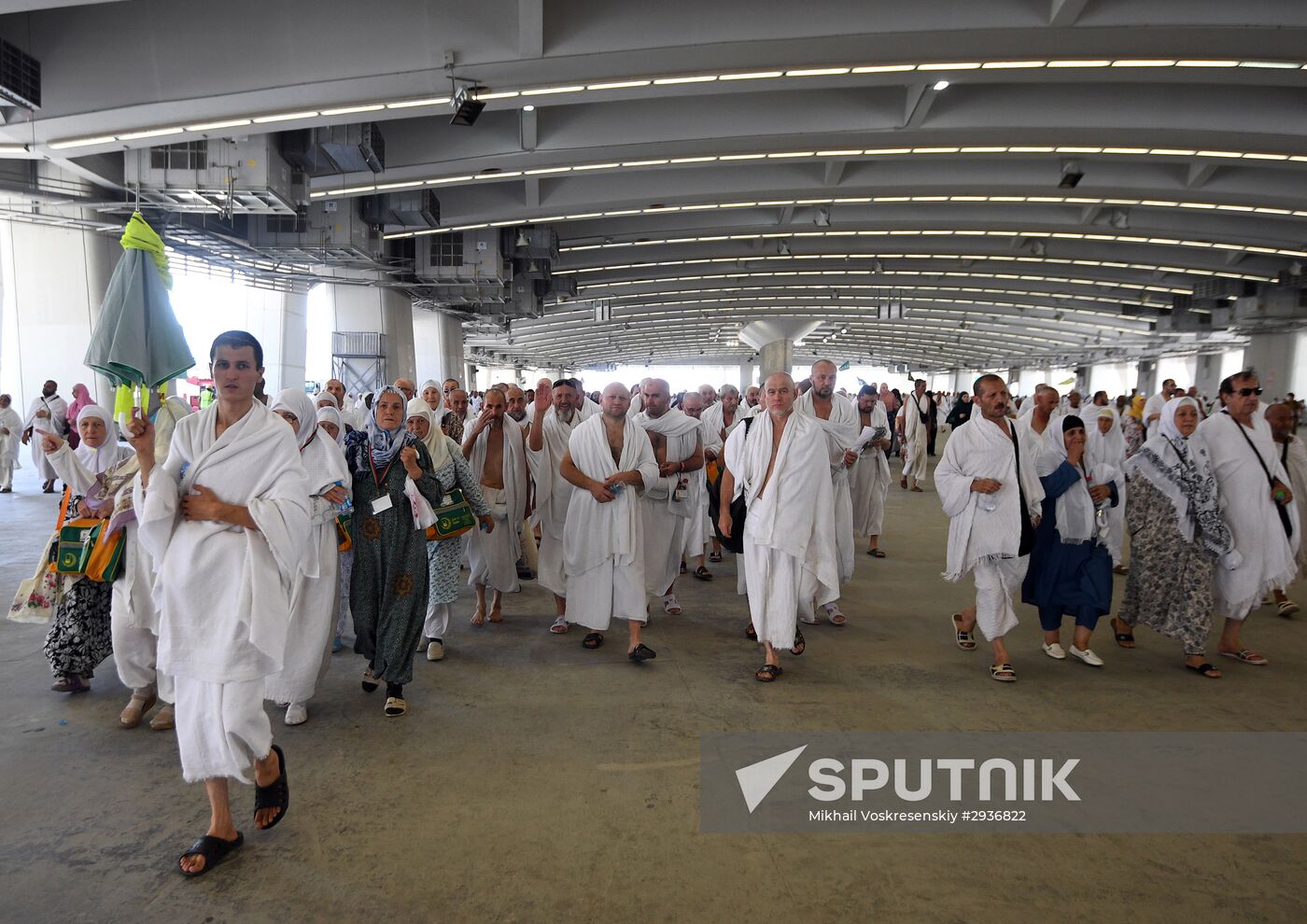 Pilgrims in Saudi Arabia
