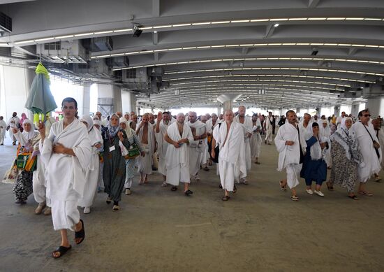 Pilgrims in Saudi Arabia