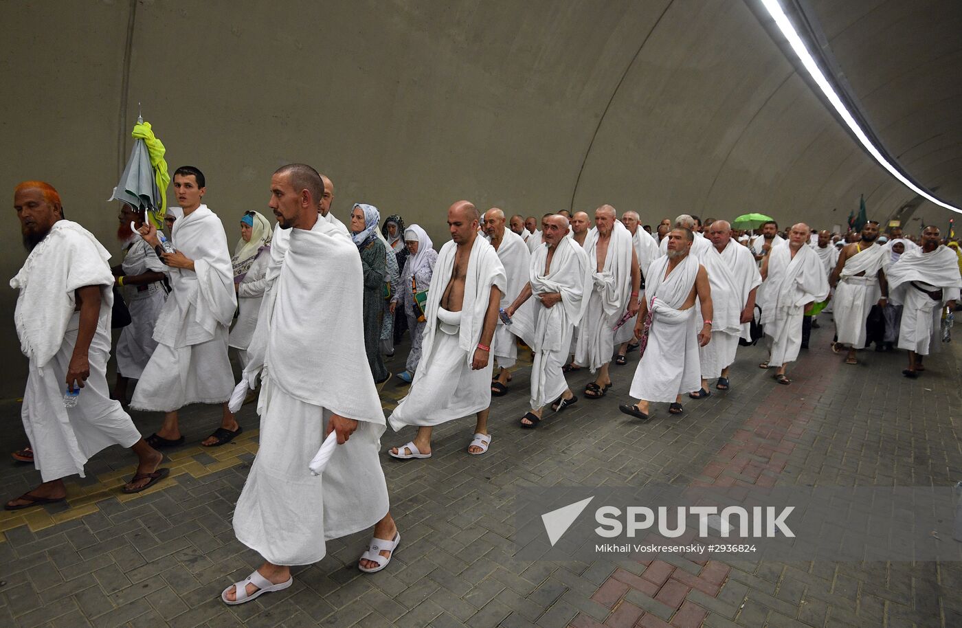 Pilgrims in Saudi Arabia