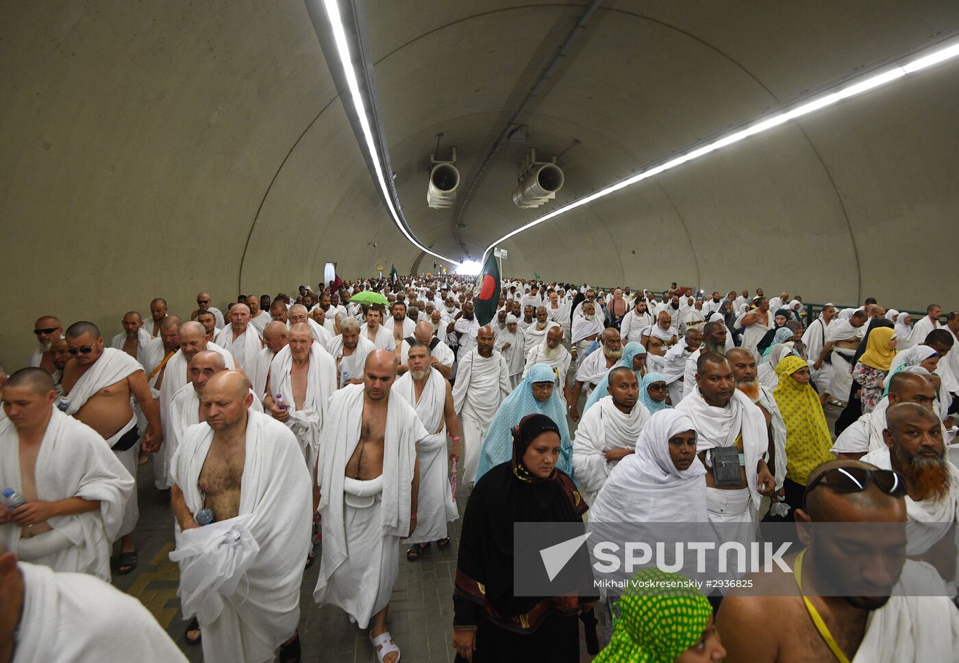 Pilgrims in Saudi Arabia