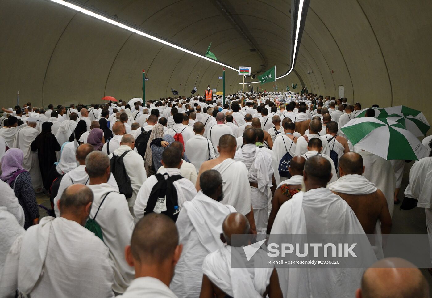 Pilgrims in Saudi Arabia
