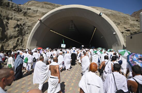 Pilgrims in Saudi Arabia