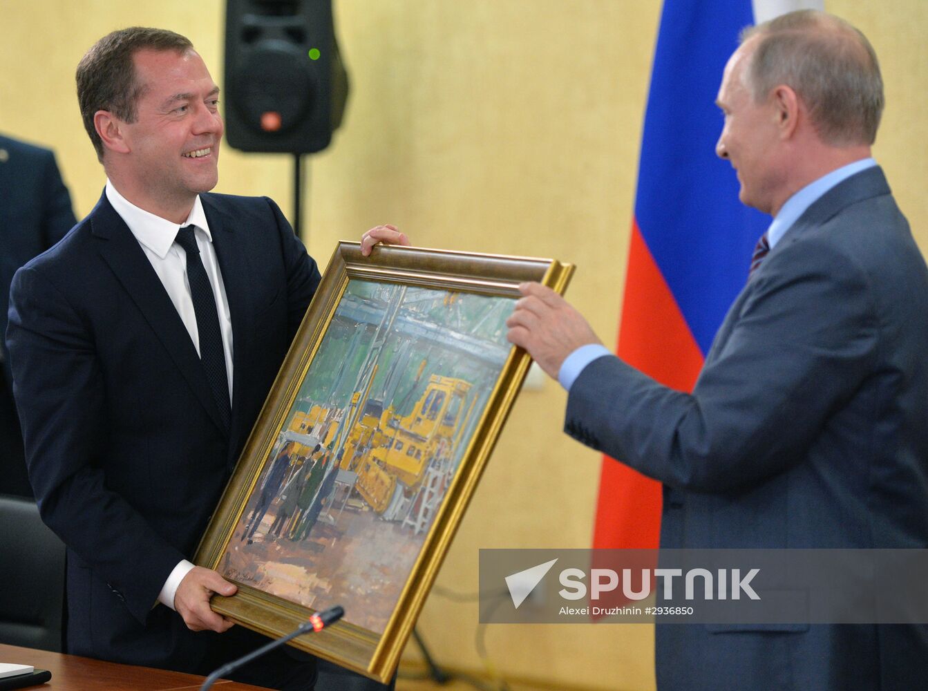 Russian President Vladimir Putin's and Russian Prime Minister Dmitry Medvedev's working visit to Southern Federal District
