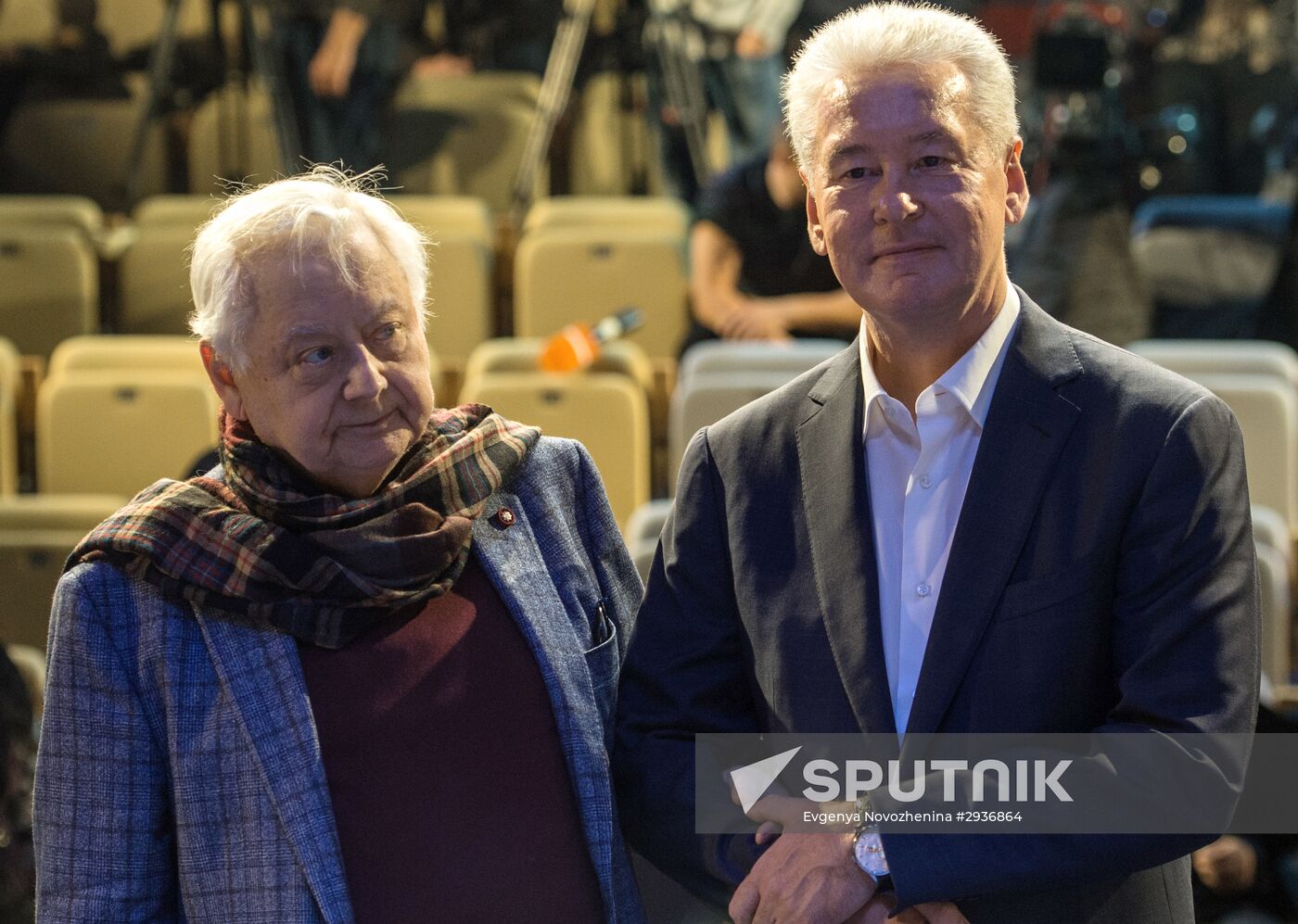 Opening of new stage of the Moscow theatre - "The Stage on Sukharevskaya" - under the direction of Oleg Tabakov