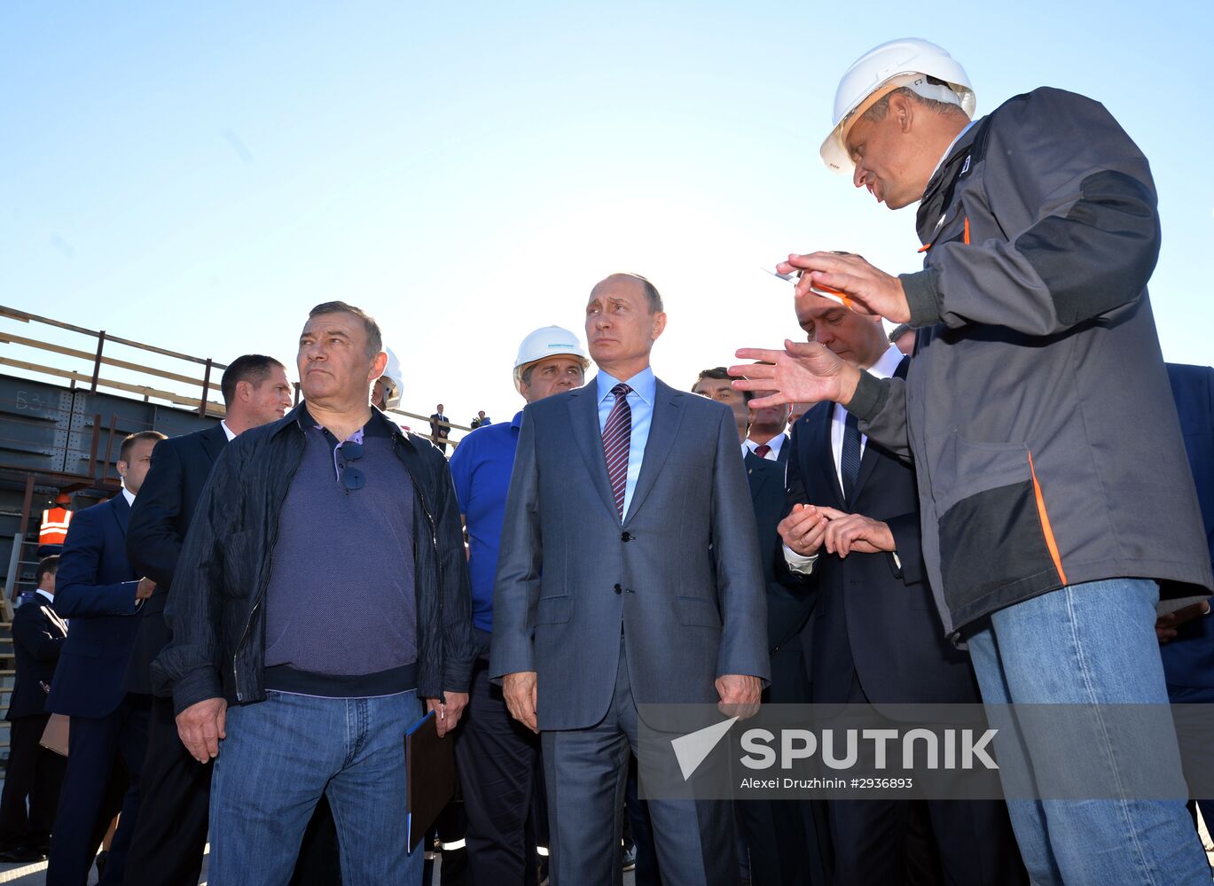 Russian President Vladimir Putin's and Russian Prime Minister Dmitry Medvedev's working visit to South federal district