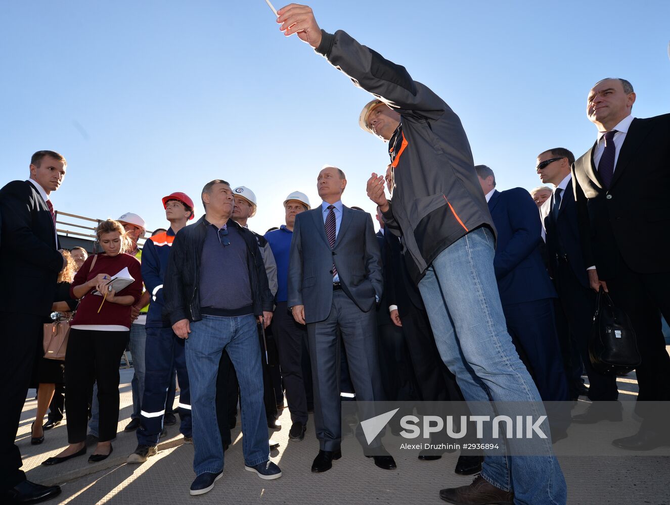Russian President Vladimir Putin's and Russian Prime Minister Dmitry Medvedev's working visit to South federal district