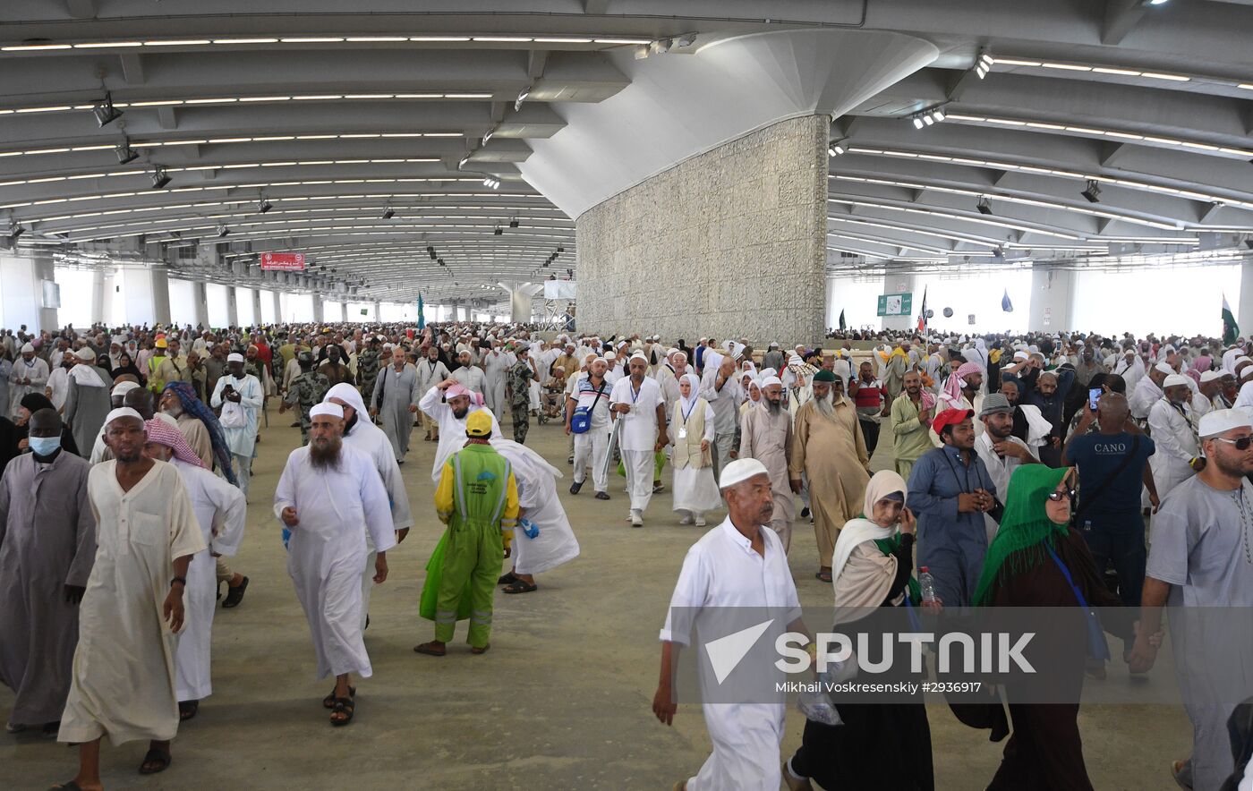 Pilgrims in Saudi Arabia