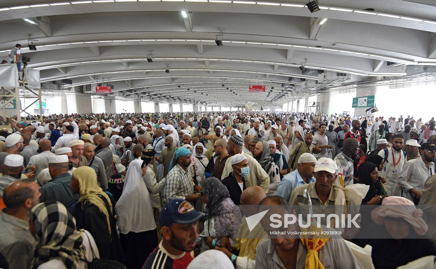 Pilgrims in Saudi Arabia