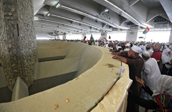 Pilgrims in Saudi Arabia
