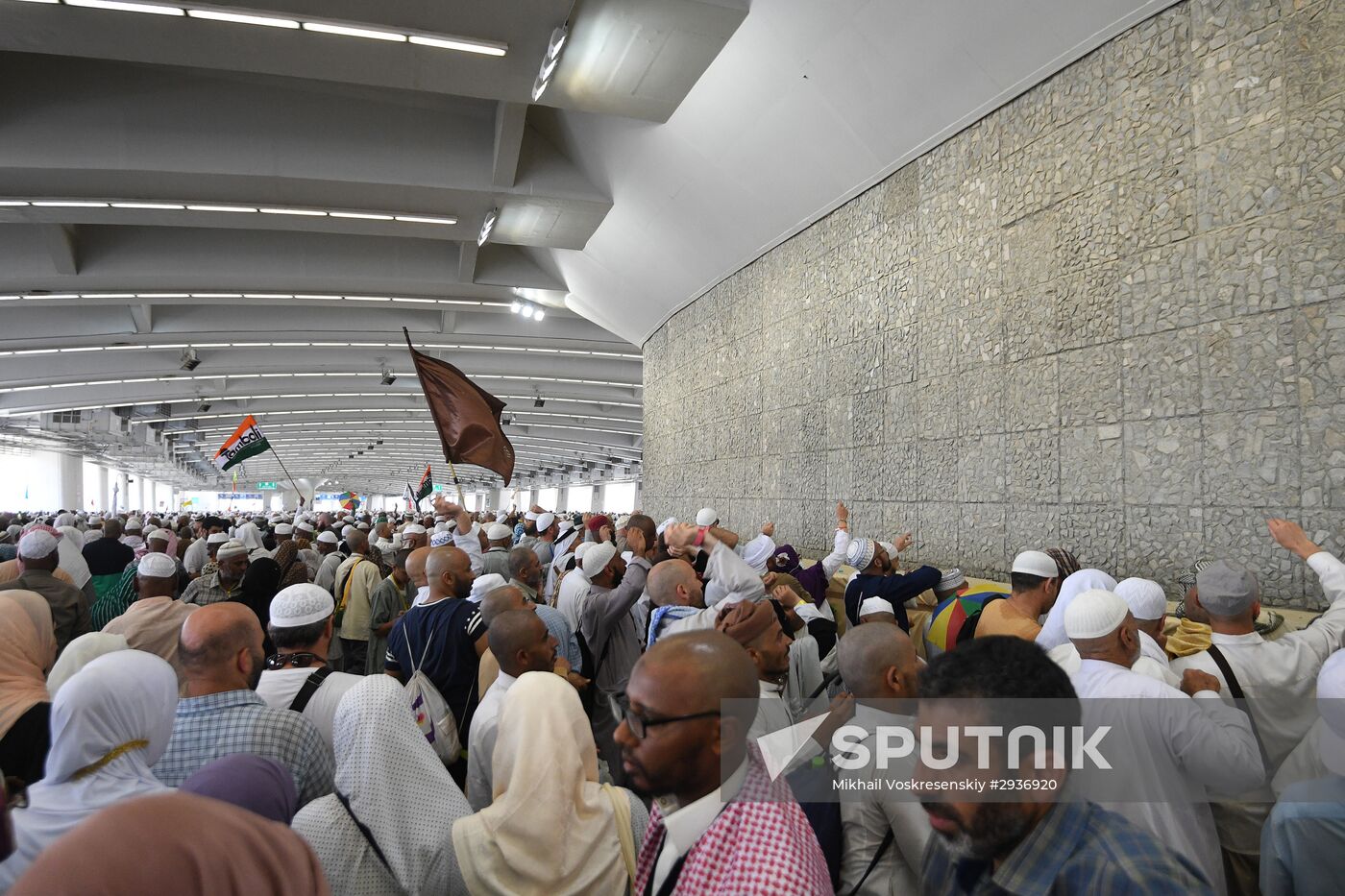 Pilgrims in Saudi Arabia