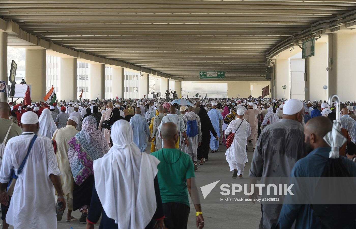 Pilgrims in Saudi Arabia