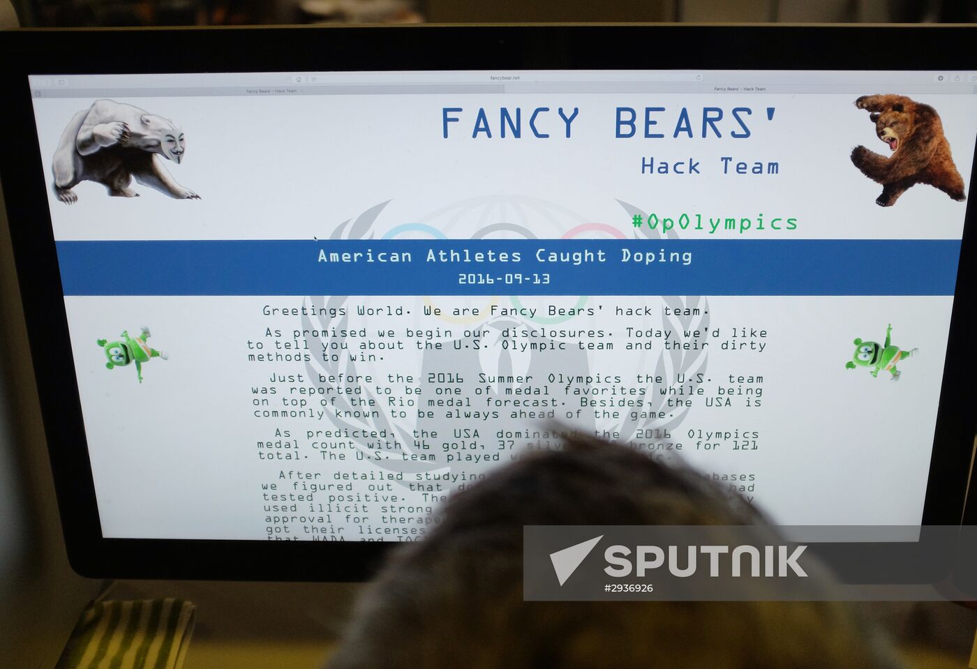 Fancy Bear publish second part of hacked WADA data