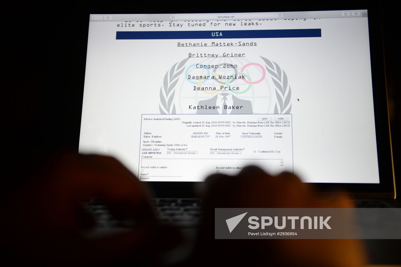 Fancy Bear publish second part of hacked WADA data