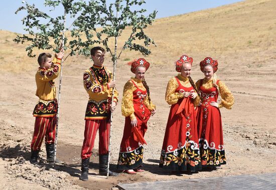 Сombined exercise of Russian military post and military forces of Tajikistan